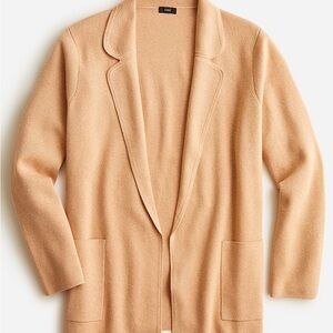 J. Crew Women's Tan Sweater Jacket